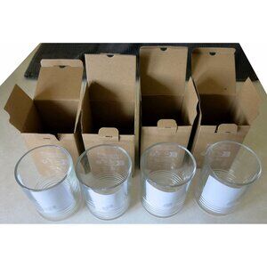 NEW IN BOX 4 Nespresso Small Barista Recipe Glasses Made in France